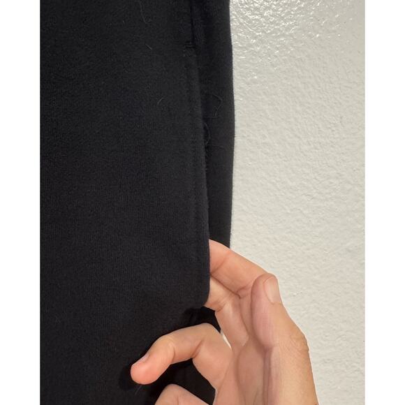 NAP Loungewear Black Crop Jogger Women’s Balloon Leg Pocket Pull On READ - Picture 3 of 9